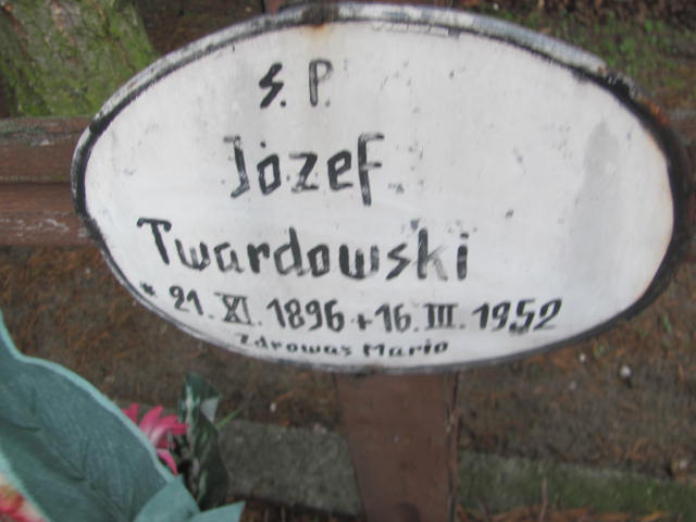 Józef Twardowski 1896 Kobylin - Grobonet - Wyszukiwarka osób pochowanych